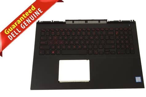 Restored Genuine Dell OEM Inspiron 15 7566 7567 Palmrest Keyboard