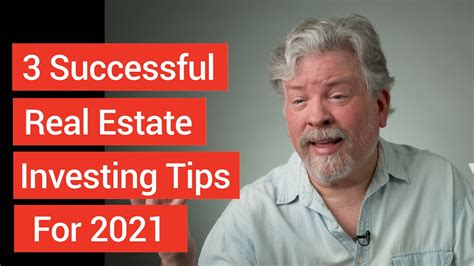 3 Successful Real Estate Investing Tips For 2021 Youtube