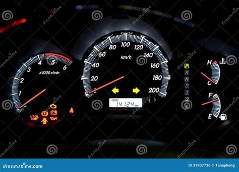 Car Speed Meter Royalty Free Stock Image - Image: 31907736