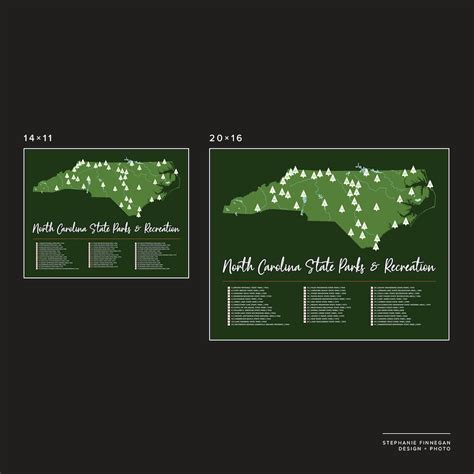 NC State Parks Map Printable Map North Carolina Parks North Carolina NC ...