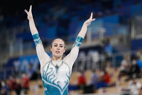 Tokyo 2020 Ginnastica Vanessa Ferrari Argento Al Corpo Libero