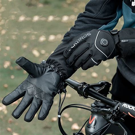 2 pièces Gants chauffants électriques rechargeables pour hommes et