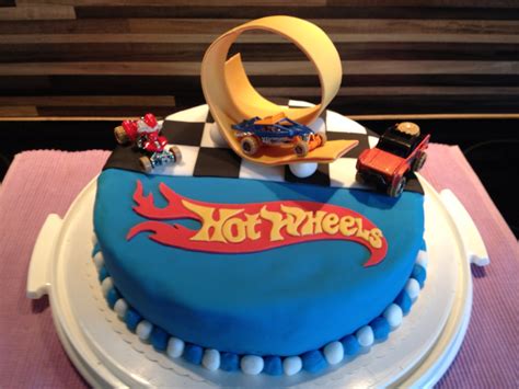 Geburtstag Kinder Hot Wheels Torte
