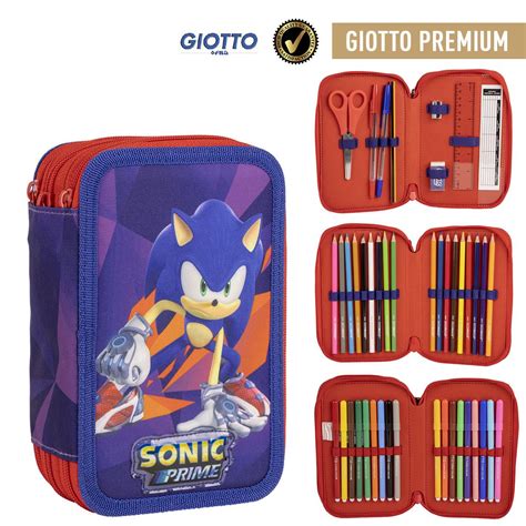 Wholesaler Of Pencil Case With Accessories Sonic Prime