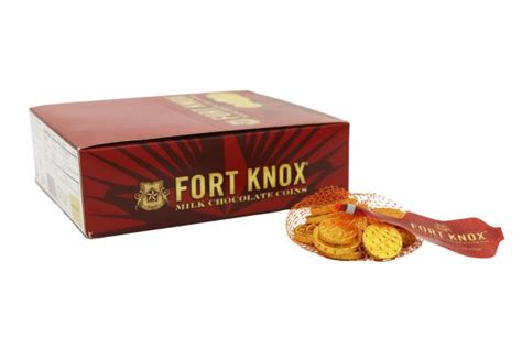 Fort Knox Chocolate Gold Coins Mesh Bag 1.5oz - Grandpa Joe's Candy Shop