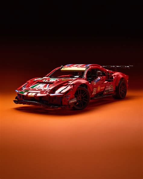 LEGO Technic Ferrari 488GTE photo :: Behance