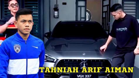 TERBAIK ARIF AIMAN BELI KERETA MERCEDES PEMAIN MUDA TERBAIK