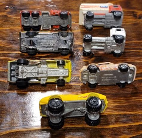 Vintage 1970s Hot Wheels Diecast Cars Toys Lot of 7 Sports Car Truck ...