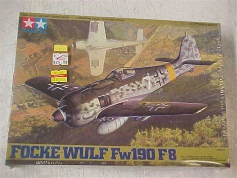 Tamiya Focke Wulf Fw190 F 8 148 Scale Model Kit 61039 Eur 2555
