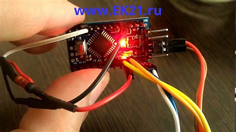 Arduino PRO mini + OLED 128х64 i2c + DS18b20 = Электронный термометр ...