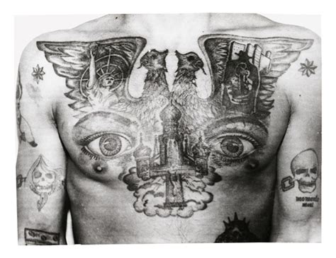 Police Files 7 Police Files Photographs Russian Criminal Tattoo