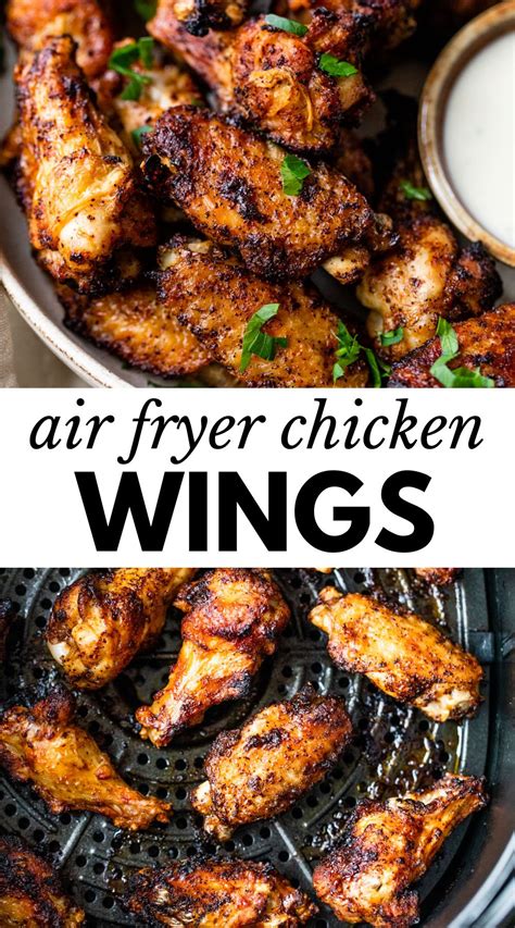 Air Fryer Chicken Wings - The Almond Eater