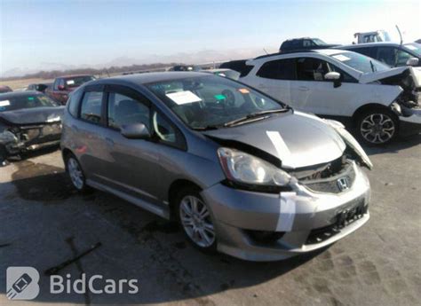 2010 Honda Fit Sport JHMGE8G44AC033895 Bid History BidCars