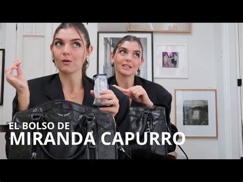 QUE LLEVO EN MI BOLSO Miranda Capurro YouTube