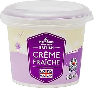 Morrisons Creme Fraiche Ml Amazon Co Uk Grocery