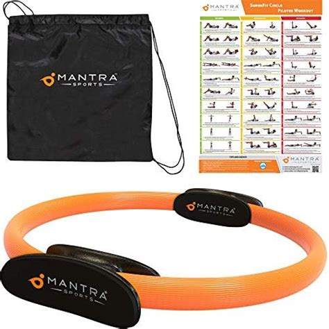 MANTRA SPORTS Pilates Ring Magic Fitness Circle Exercise Resistance