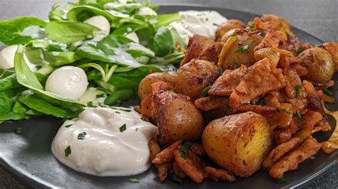 Kartoffel Gyros Pfanne Vegetarisch Moriis Kitchen YouTube