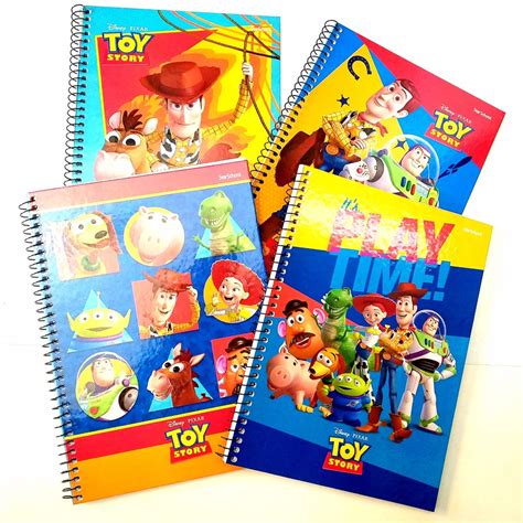Caderno Do Toy Story - Caderno 1 Matéria 80 Fls Disney Pixar Toy Story | Shopee Brasil