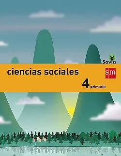 CIENCIAS SOCIALES 4º primaria Savia integrado NUEVO Envío URGENTE