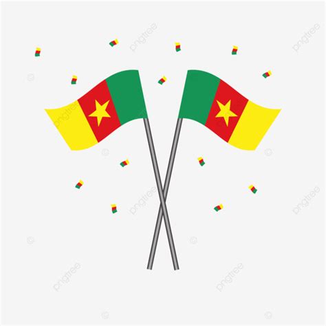 Cameroon Flag Waving Cameroon Flag Cameroon Flag Vector Cameroon Png