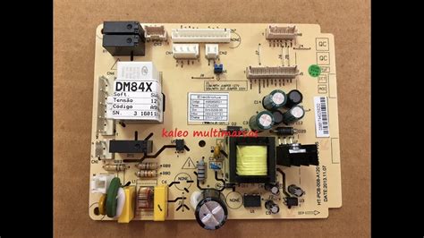 PLACA GELADEIRA ELECTROLUX DM84X ORIGINAL A96969508 BIVOLT YouTube