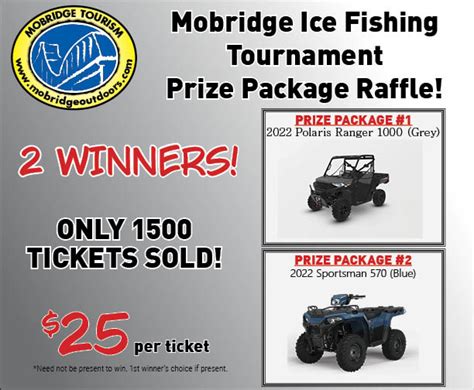 Mobridge Ice Fishing Tournament Raffles