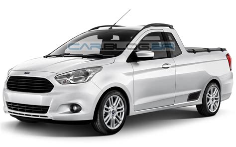 Nova Ford Courier Imagens Antecipam As Linhas