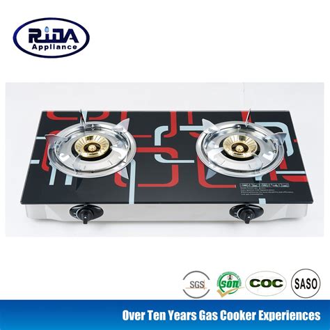 D Design Glass Top Burner Gas Cooker China Gas Cooker And Gas