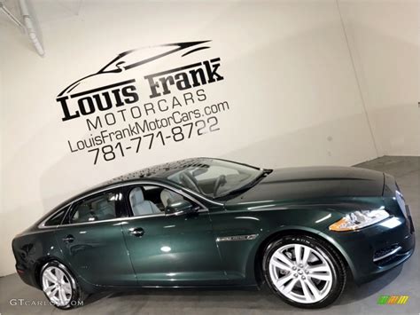 2012 Taiga Green Metallic Jaguar XJ XJL Portfolio 119603232 Photo 17