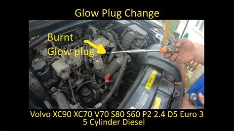 Volvo Xc Xc V S S D Euro Glow Plug Change Youtube