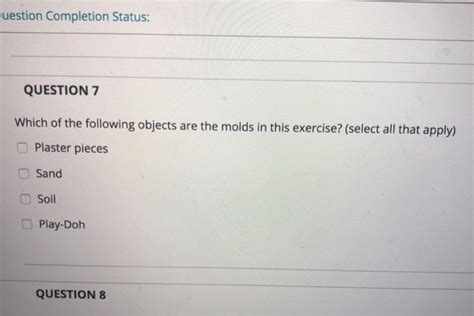 Solved Uestion Completion Status Question 7 Which Of The