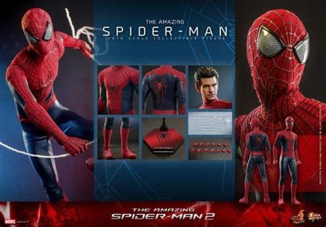 Hot Toys The Amazing Spider Man Figure Sixth Scale Collectible Comic