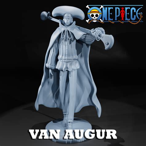 3D file VAN AUGUR - Blackbeard Pirates - ONE PIECE 🚐 ・3D printable ...