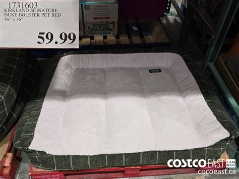 Kirkland Signature Duke Bolster Pet Bed X Costco