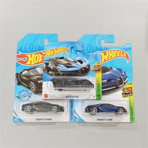 Jual Hot Wheels Bugatti Chiron Bolide Paket Shopee Indonesia