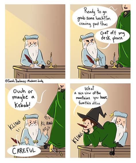 15 Funny Comics Illustrating What Happens In Hogwarts When No Ones Watching Demilked