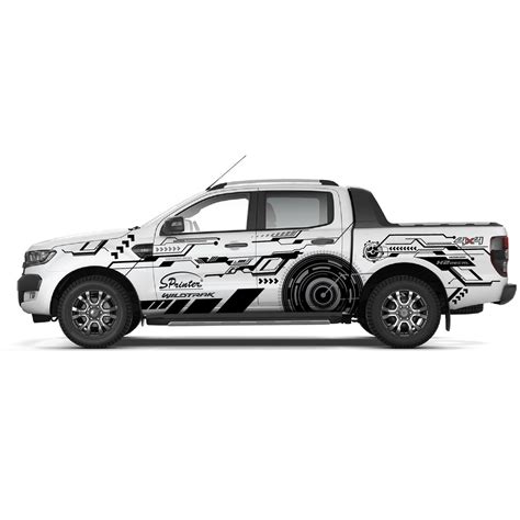 Ford Ranger Vinyl Graphic Decals Kit - 008