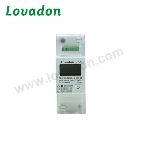 Dds238 2 Zns Single Phase Din Rail Type Multi Function Energy Meter Energy Meter And Digital