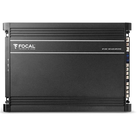 Amazon.com: Focal AP-4340 70w x 4 @ 4ohms, Class AB Amplifier : Electronics