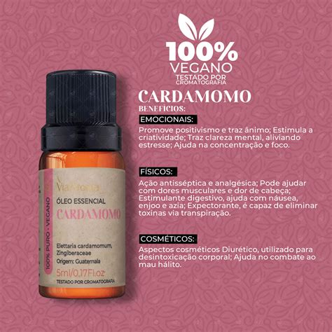 Leo Essencial Cardamomo Via Aroma Ml Atr Ess Ncias