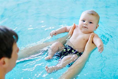 Baby Swimming: When To Teach And Precautions To Take | MomJunction