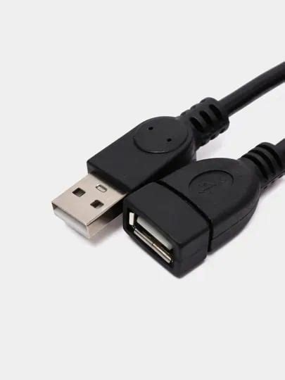 Кабель удлинитель USB 2.0 Am Af (мама-папа) 1,5м и 3м купить по цене ...