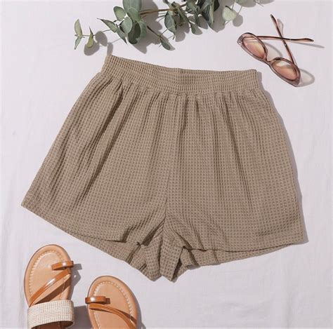 Knit Shorts Boho Shorts Casual Shorts Mocha Brown Summer Shorts