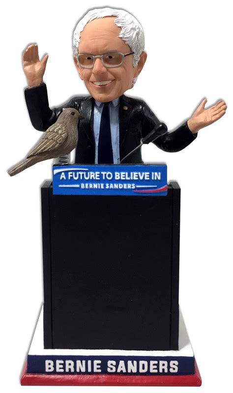 Bernie Sanders Bird Podium Bobblehead