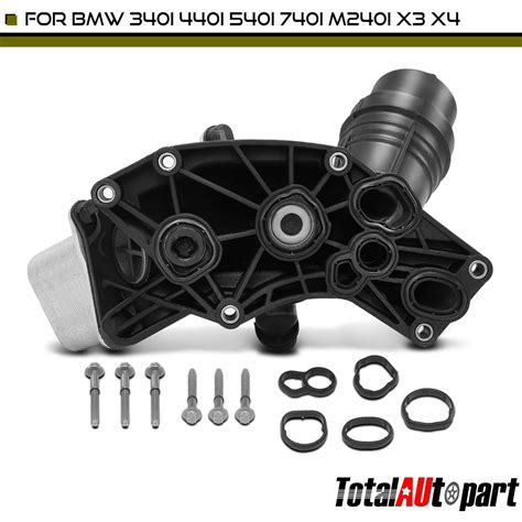 New 1x Engine Oil Filter Housing For BMW 340i 440i 540i 740i XDrive