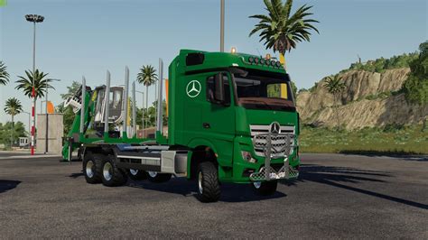 Mercedes Benz Actros Forstaufbau V Fs Landwirtschafts Simulator