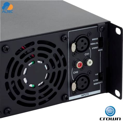 Crown XLI 2500 - 2 canales 750W Amplificador