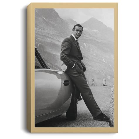 Sean Connery James Bond poster, canvas - Bucktee.com