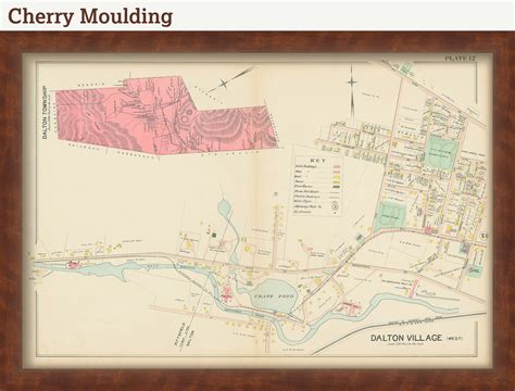 DALTON, Massachusetts 1904 Map - Replica or Genuine ORIGINAL