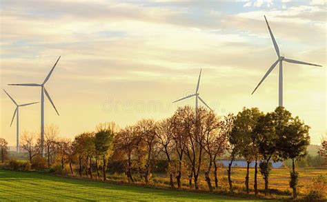 Windmills stock image. Image of country, plant, electricity - 45986151